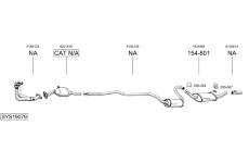 Výfukový systém BOSAL SYS19079