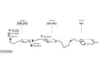 Výfukový systém BOSAL SYS19083