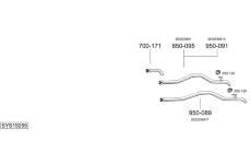 Výfukový systém BOSAL SYS19255