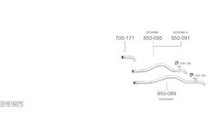 Výfukový systém BOSAL SYS19275