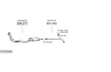 Výfukový systém BOSAL SYS19284