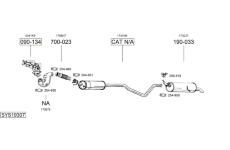 Výfukový systém BOSAL SYS19307