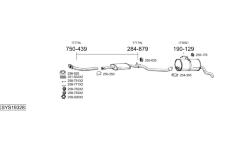 Výfukový systém BOSAL SYS19328
