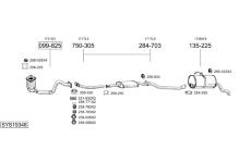 Výfukový systém BOSAL SYS19348