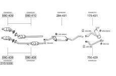 Výfukový systém BOSAL SYS19358