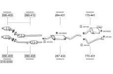 Výfukový systém BOSAL SYS19359