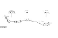 Výfukový systém BOSAL SYS19510