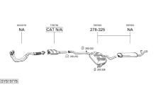 Výfukový systém BOSAL SYS19778