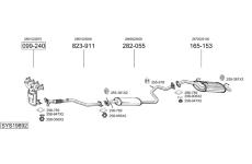 Výfukový systém BOSAL SYS19892