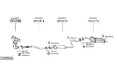 Výfukový systém BOSAL SYS19893