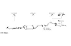 Výfukový systém BOSAL SYS19952