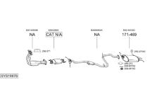 Výfukový systém BOSAL SYS19978