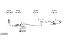 Výfukový systém BOSAL SYS19982