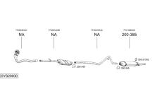 Výfukový systém BOSAL SYS20600