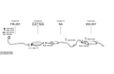 Výfukový systém BOSAL SYS20709