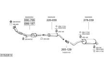 Výfukový systém BOSAL SYS20819