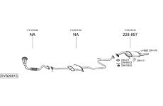 Výfukový systém BOSAL SYS20913