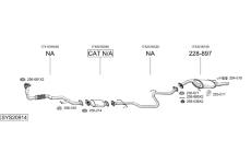 Výfukový systém BOSAL SYS20914