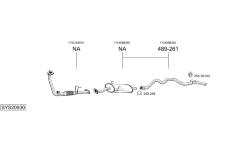 Výfukový systém BOSAL SYS20930