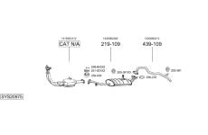 Výfukový systém BOSAL SYS20975