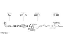 Výfukový systém BOSAL SYS21250