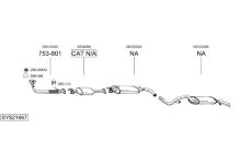 Výfukový systém BOSAL SYS21667