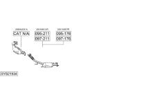 Výfukový systém BOSAL SYS21934