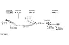 Výfukový systém BOSAL SYS21940