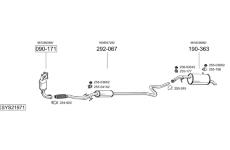 Výfukový systém BOSAL SYS21971