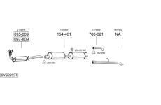 Výfukový systém BOSAL SYS22027