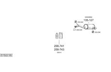 Výfukový systém BOSAL SYS22182