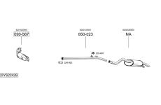 Výfukový systém BOSAL SYS22429