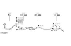 Výfukový systém BOSAL SYS22577