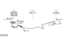 Výfukový systém BOSAL SYS22798