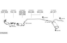 Výfukový systém BOSAL SYS23049