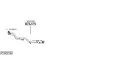 Výfukový systém BOSAL SYS23133