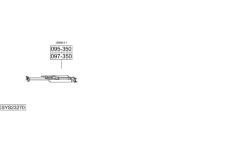 Výfukový systém BOSAL SYS23270