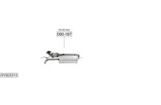 Výfukový systém BOSAL SYS23313