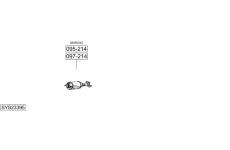 Výfukový systém BOSAL SYS23395