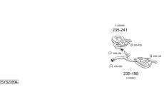 Výfukový systém BOSAL SYS23994