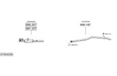 Výfukový systém BOSAL SYS24259