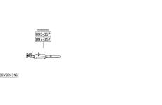 Výfukový systém BOSAL SYS24316