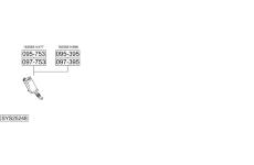 Výfukový systém BOSAL SYS25248