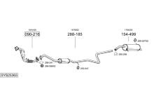 Výfukový systém BOSAL SYS25363