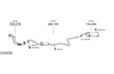 Výfukový systém BOSAL SYS25364