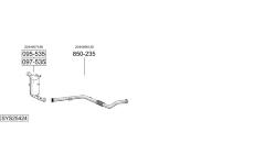 Výfukový systém BOSAL SYS25424