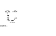 Výfukový systém BOSAL SYS25505