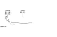 Výfukový systém BOSAL SYS25710