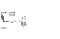 Výfukový systém BOSAL SYS26203