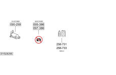 Výfukový systém BOSAL SYS26295